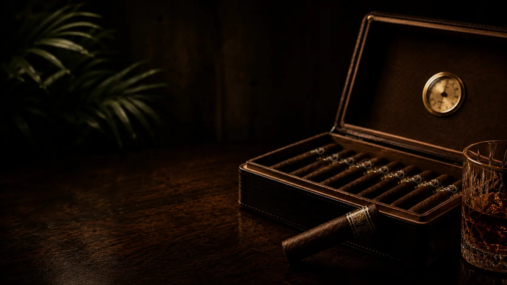 Boxpressd advertising imagery featuring cigar industry branding