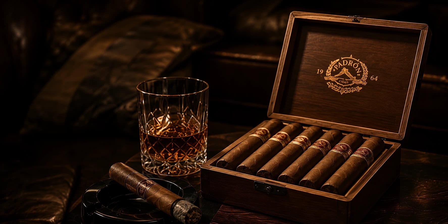 Premium cigar retail imagery from Boxpressd Shop