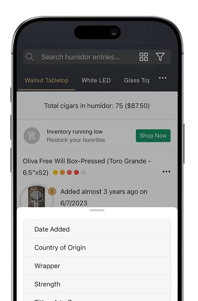 Sort & Filter Your Collection