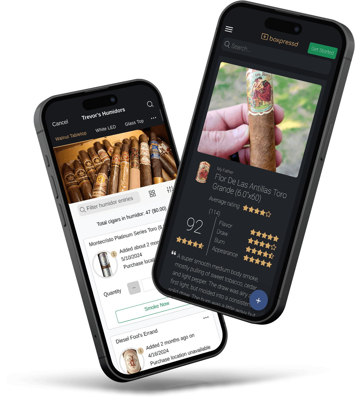 Boxpressd Social Cigar App