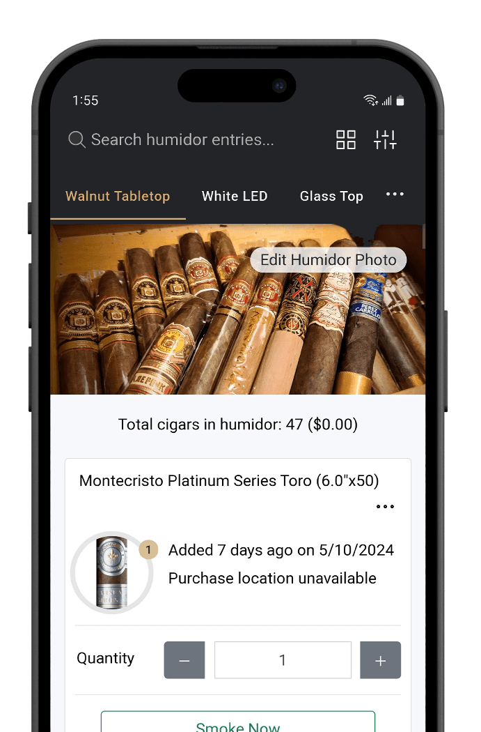 Boxpressd Virtual Humidor