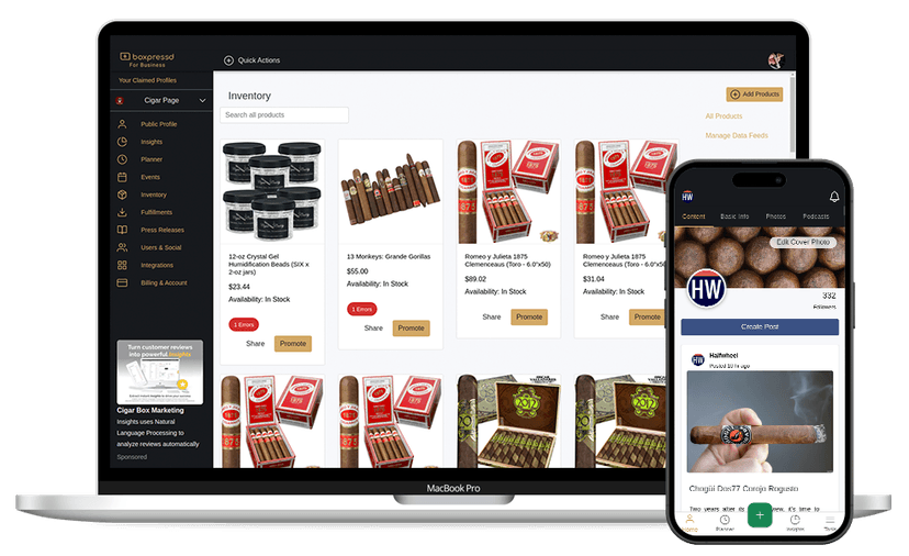 Boxpressd For Business Screenshots