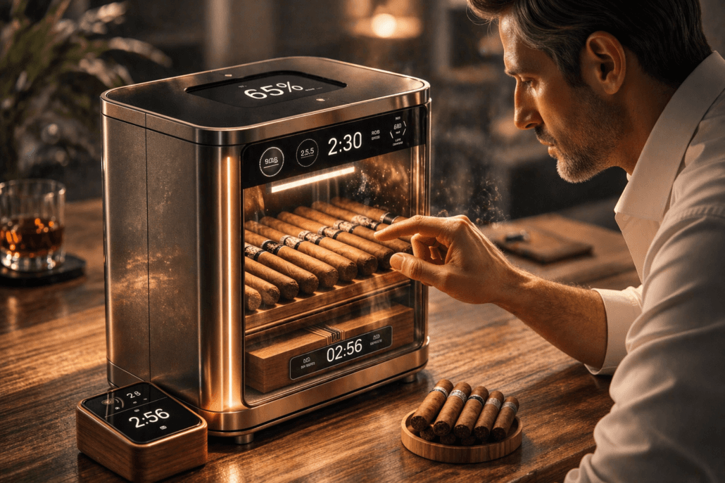 Perfecting Your Cigar’s Home: Maintaining Ideal Humidity and Temperature in a Humidor