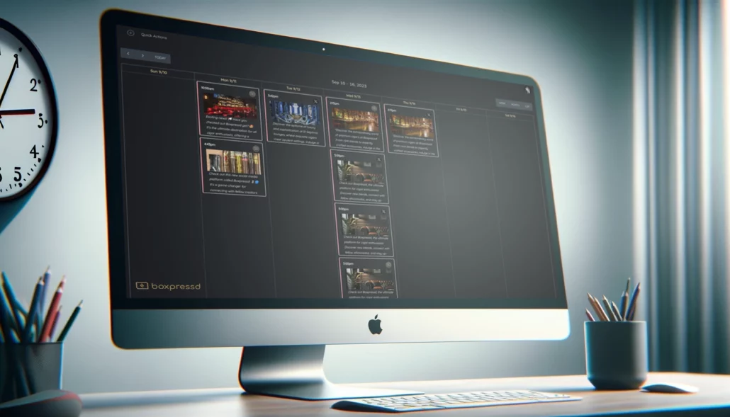 Streamline Your Social Media Strategy With The New Social Media Planner on Boxpressd for Business